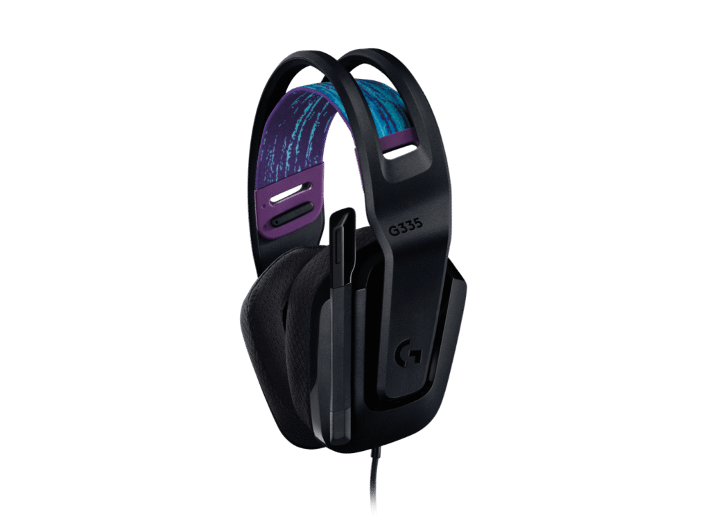 אוזניות גיימינג Logitech G335 – שחור