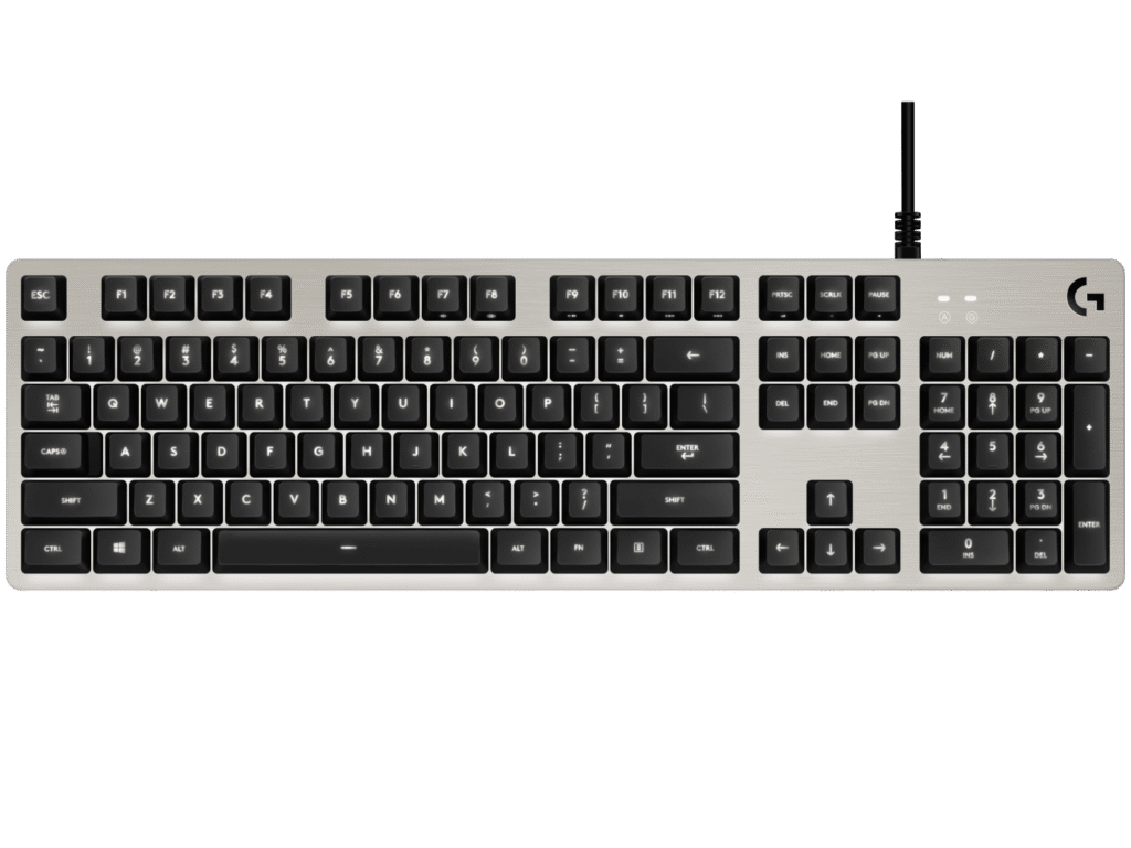 מקלדת Logitech G413 – כסף – אנגלית