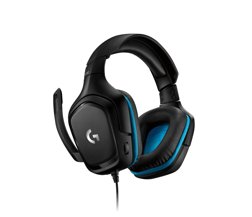 אוזניות + מיקרופון חיבור  Logitech GAMER G432 PROD  USB