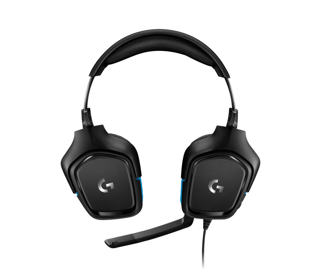 אוזניות + מיקרופון חיבור  Logitech GAMER G432 PROD  USB