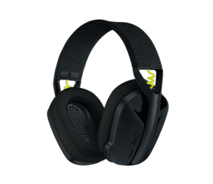 אוזניית גיימינג Logitech G435 – שחור וצהוב ניאון