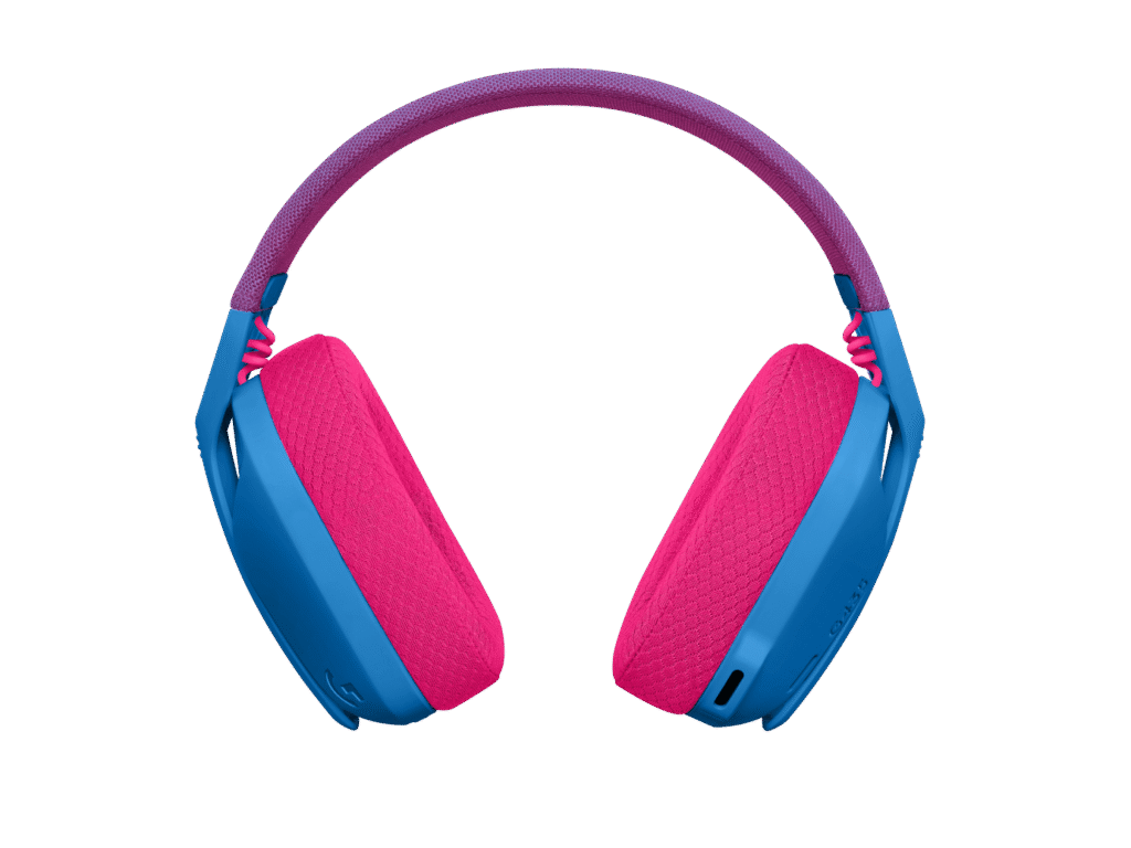 אוזניית Logitech G435 – כחול וראספברי