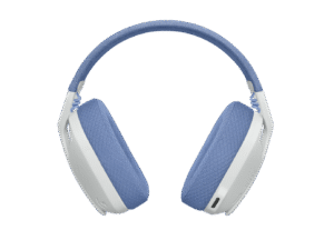 אוזניית Logitech G435 – לבן שבור וסגול בהיר