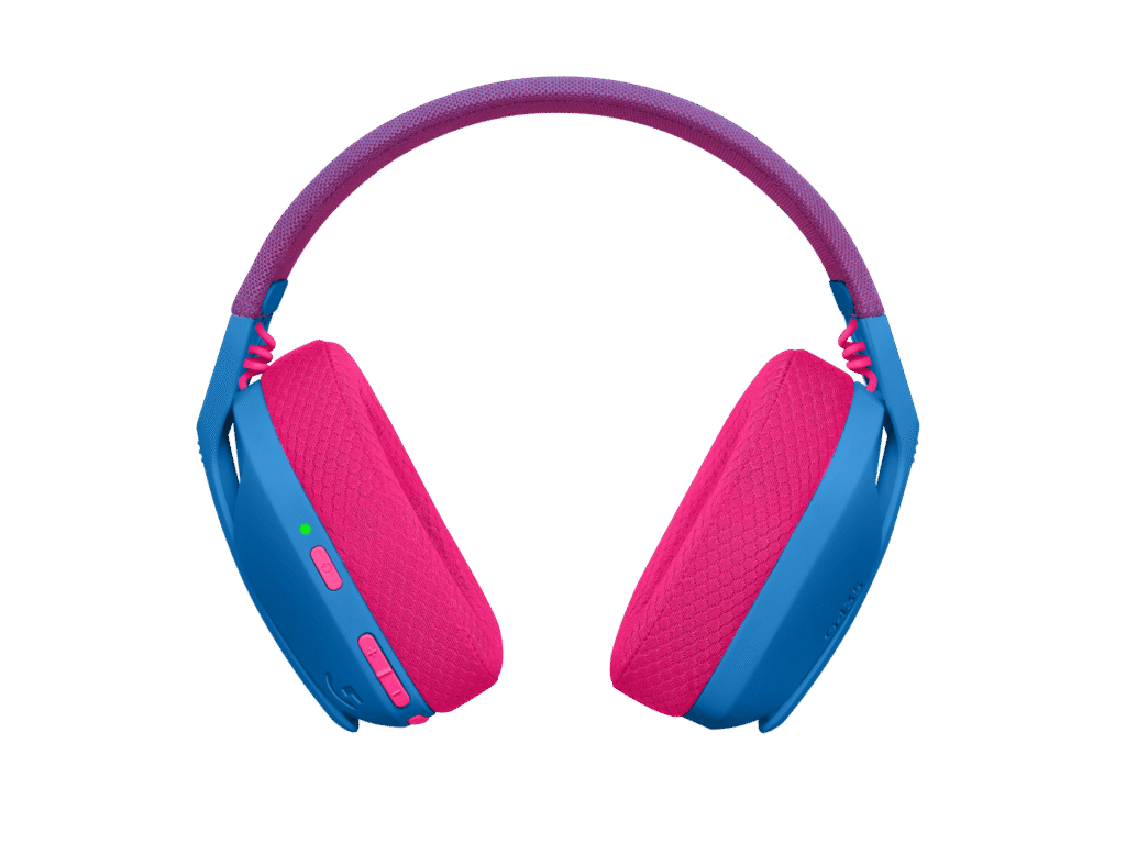 אוזניית Logitech G435 – כחול וראספברי