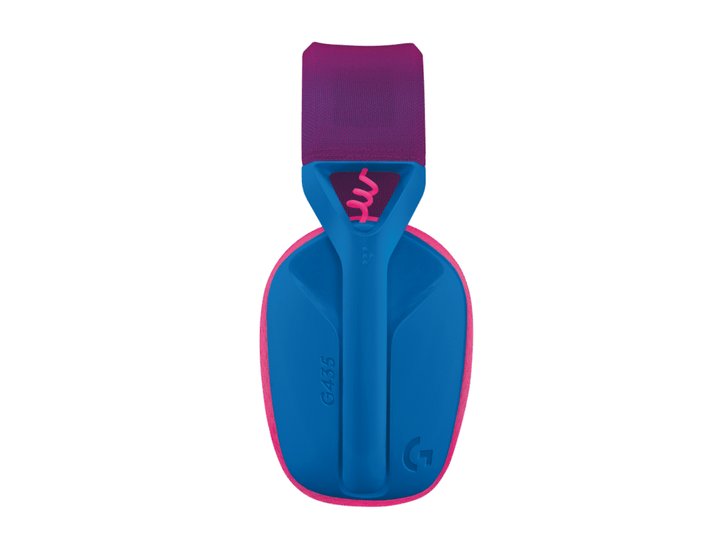 אוזניית Logitech G435 – כחול וראספברי