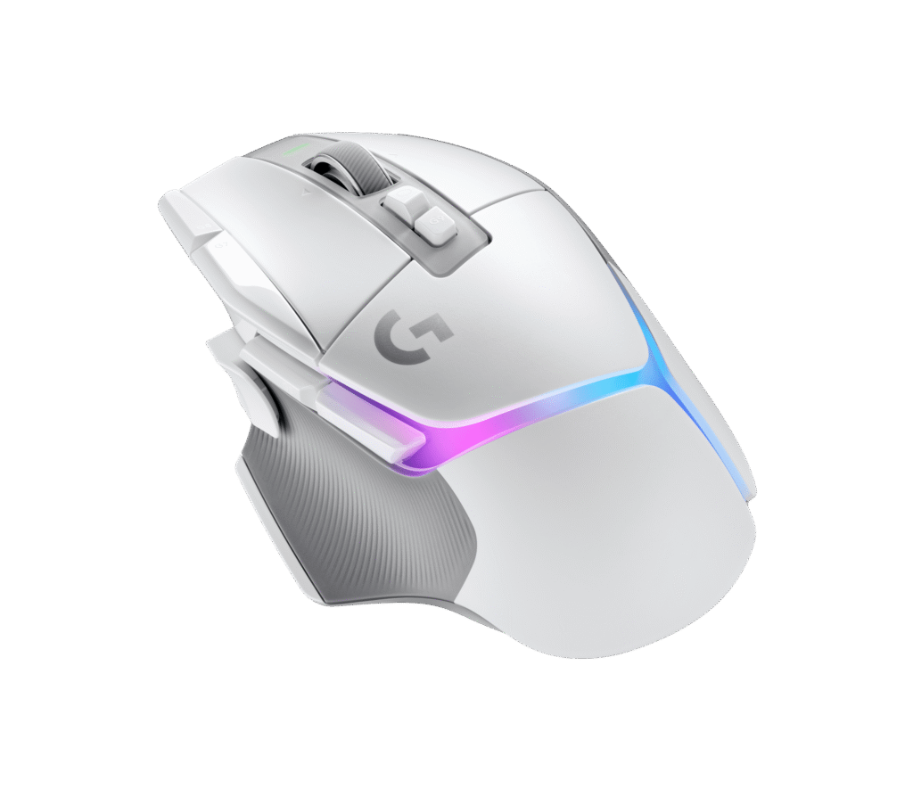 עכבר Logitech G502 X PLUS – לבן