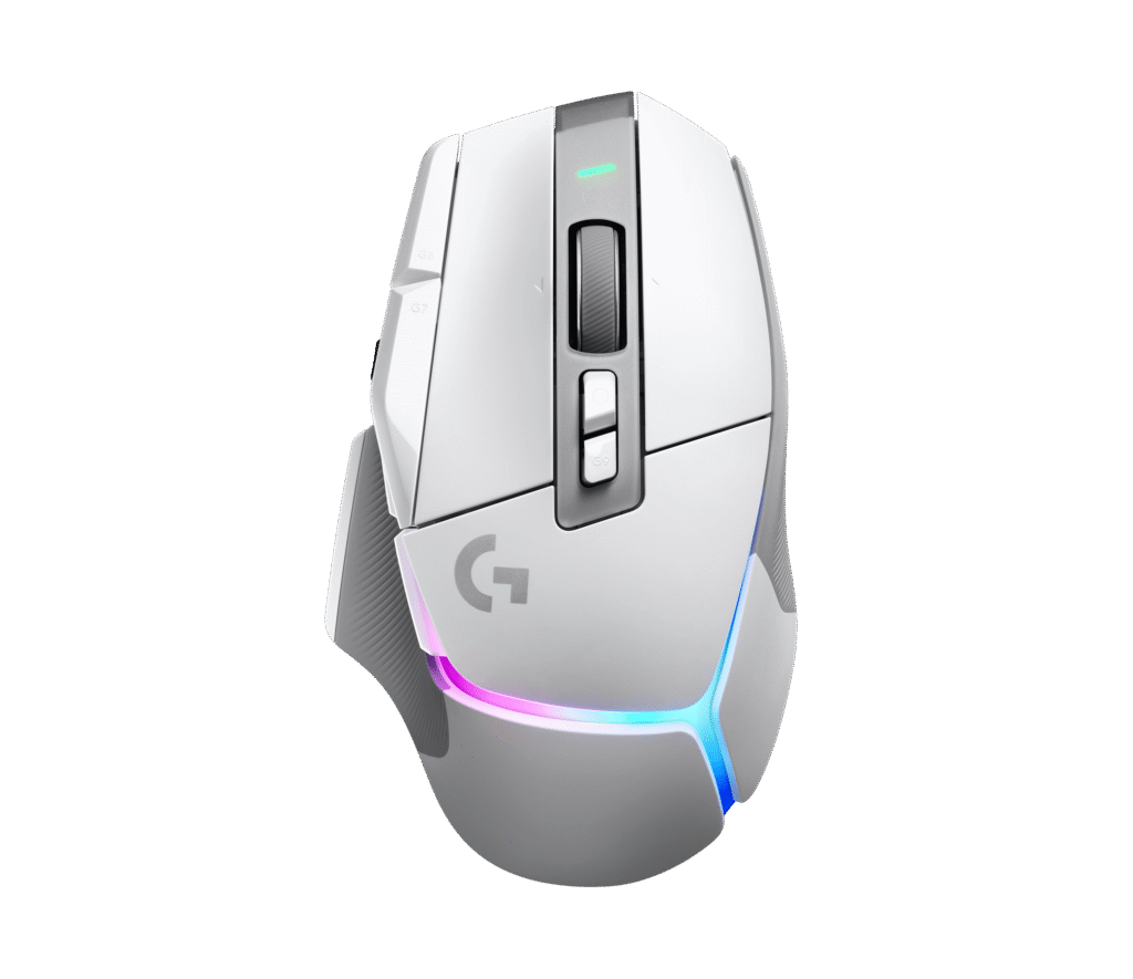 עכבר Logitech G502 X PLUS – לבן