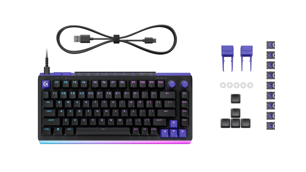 מקלדת Logitech G512 X 75 – שחור