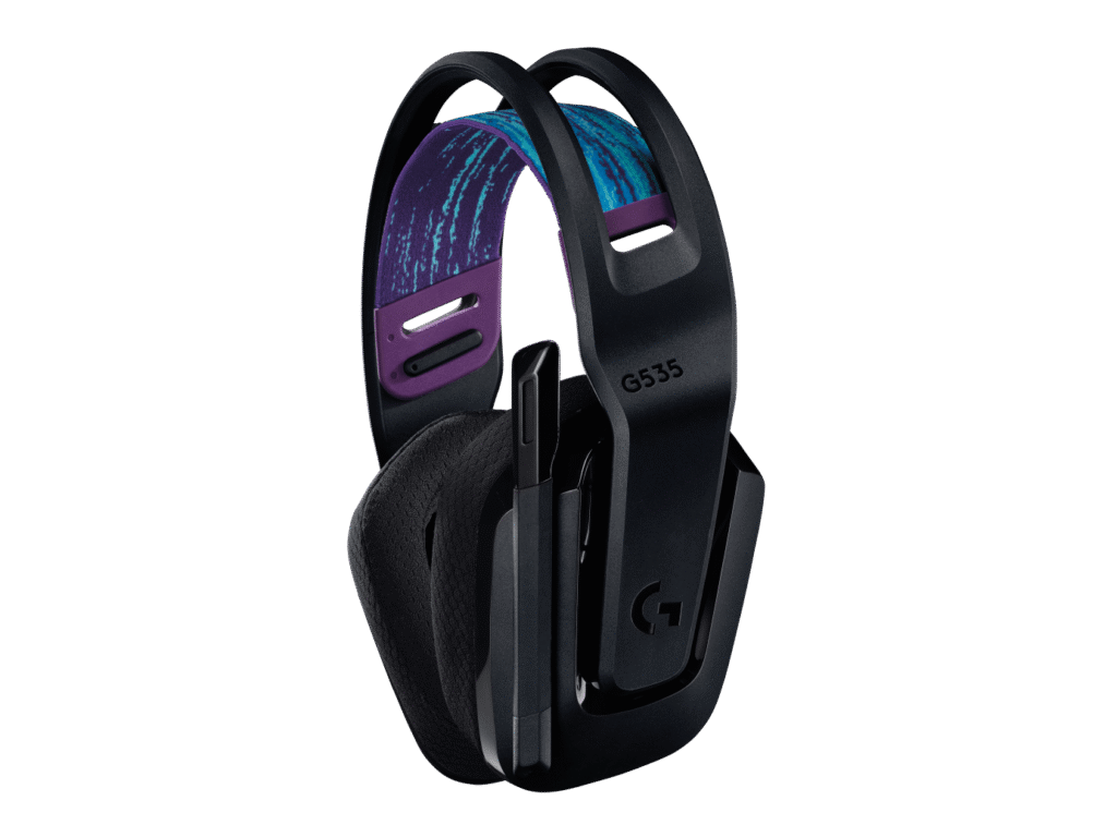 אוזניות אלחו שחור logitec G535 GAMING  LIGHTSPEED WIRELESS