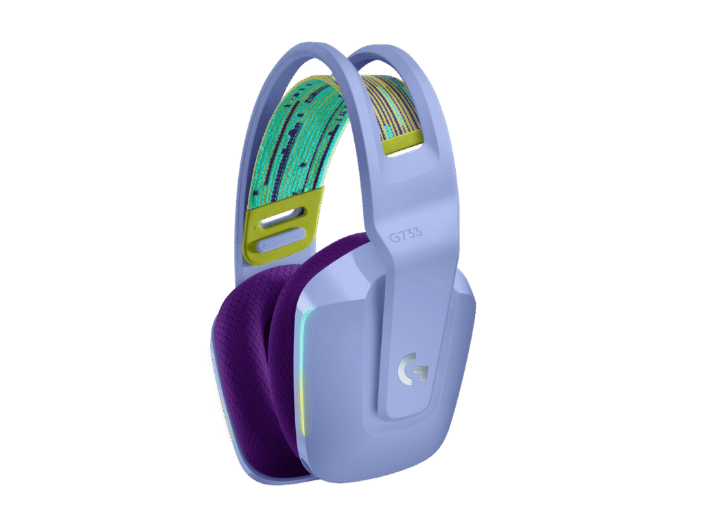 אוזניית גיימינג Logitech G733 – סגול לילך