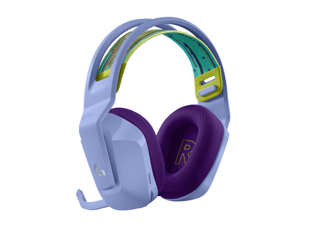 אוזניית גיימינג Logitech G733 – סגול לילך