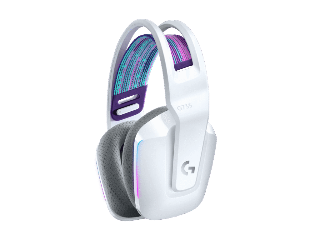 אוזניית גיימינג Logitech G733 – לבן