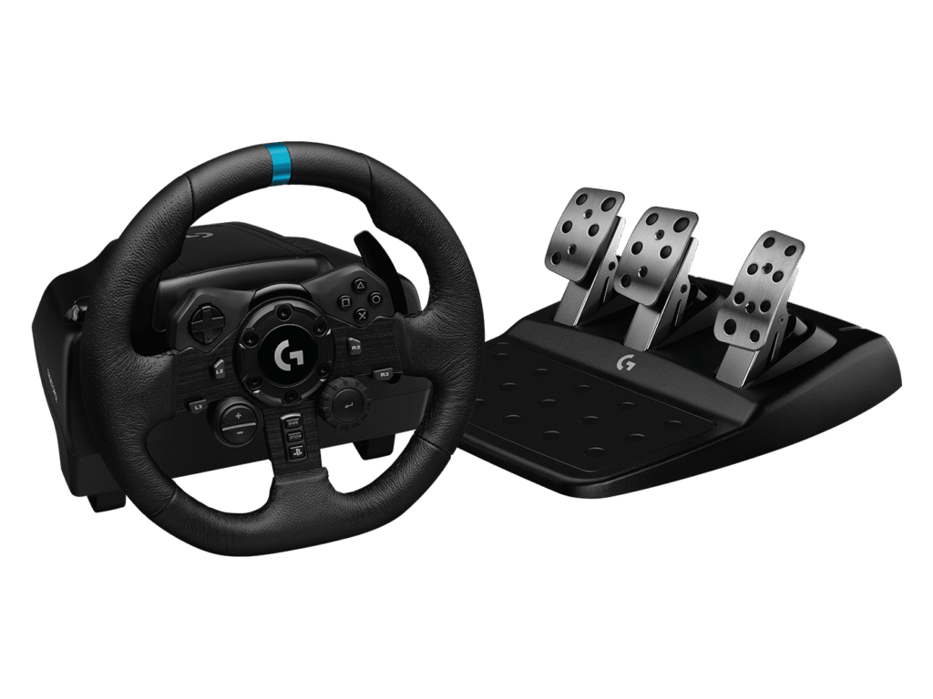 הגה מירוץ Logitech G923 – שחור