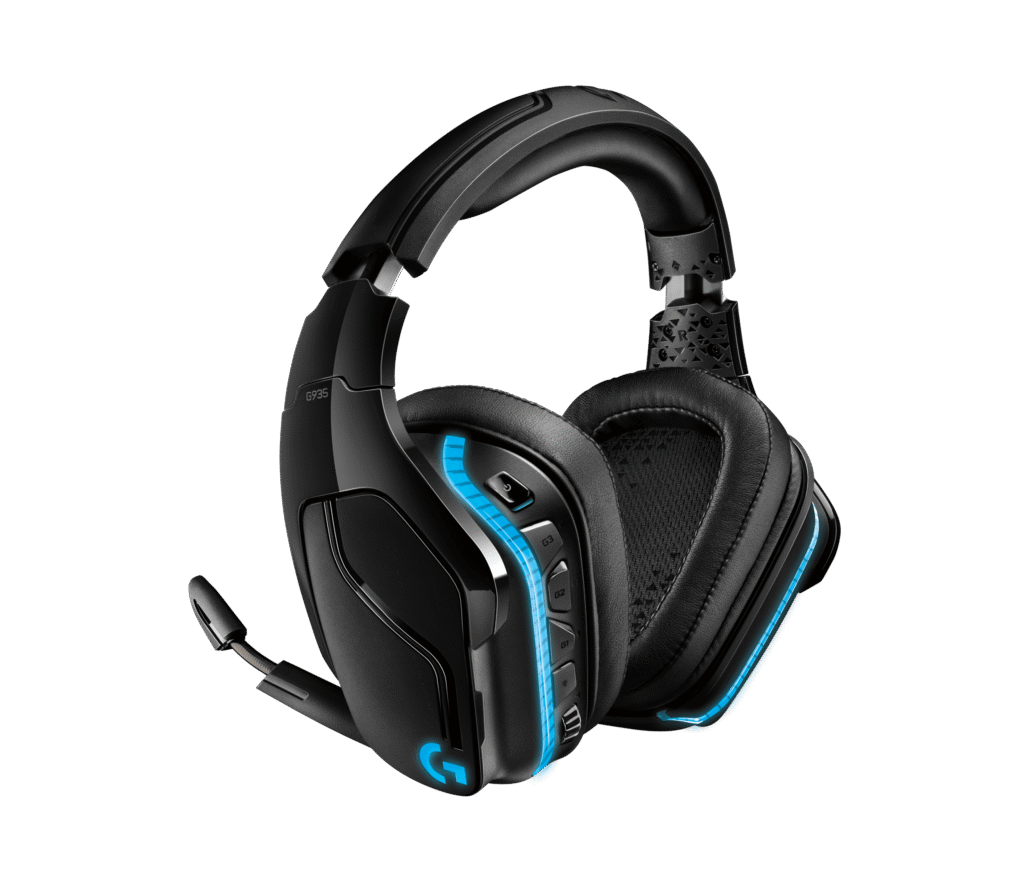 אוזניות Logitech G935 – שחור