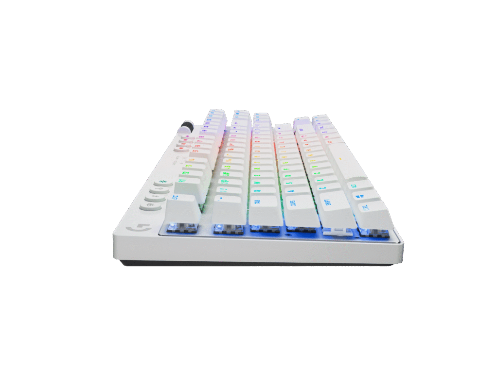מקלדת Logitech PRO X TKL – לבן – אנגלית