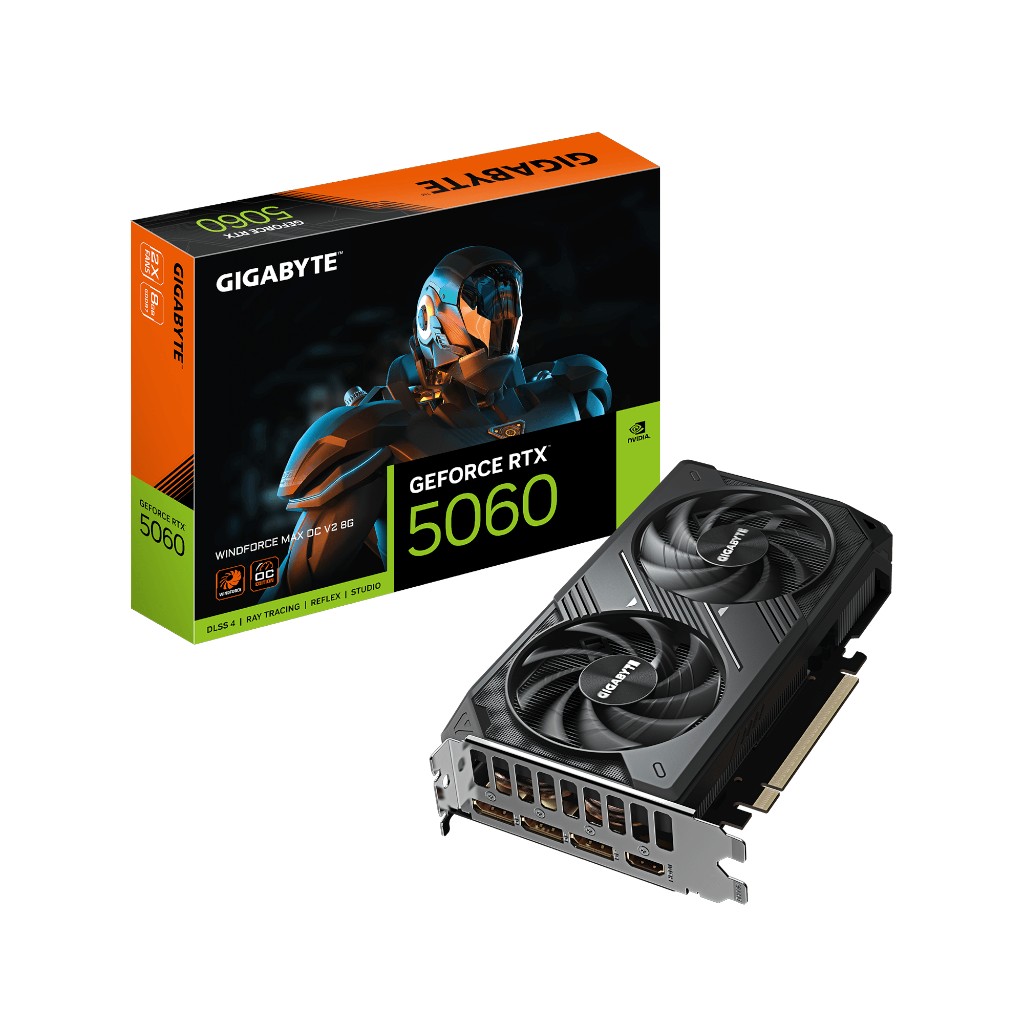 Gigabyte GeForce RTX 5060 WINDFORCE MAX OC V2 8G
