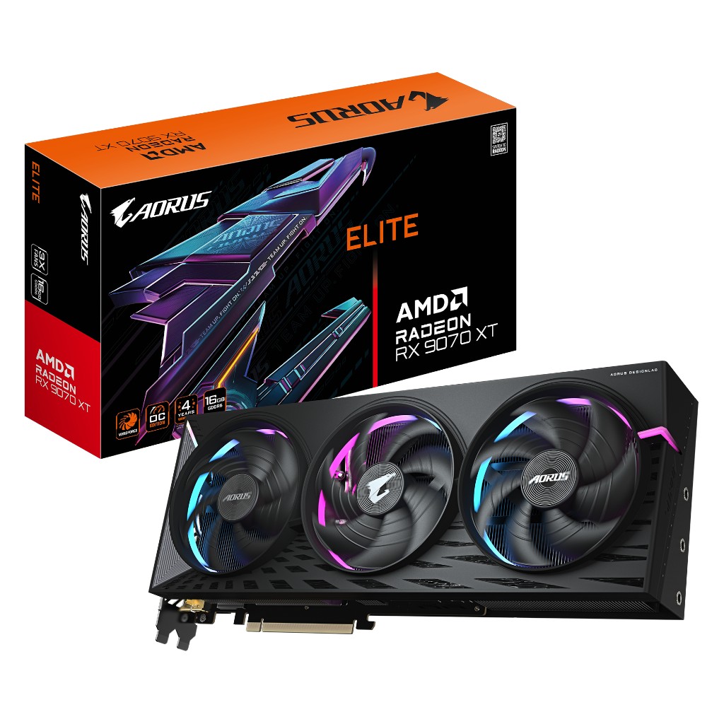 Gigabyte AORUS Radeon RX 9070 XT ELITE 16G