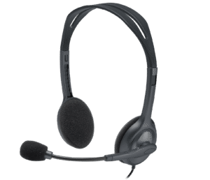 אוזניות Logitech H111 – שחור