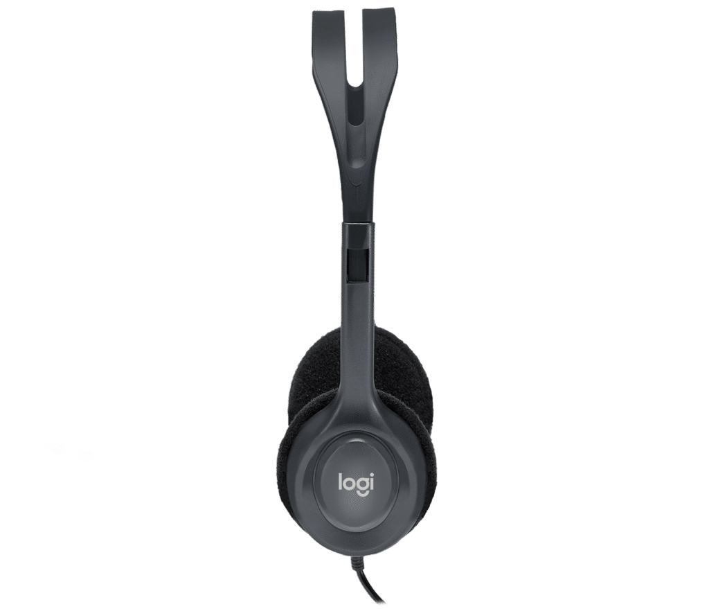 אוזניות Logitech H111 – שחור