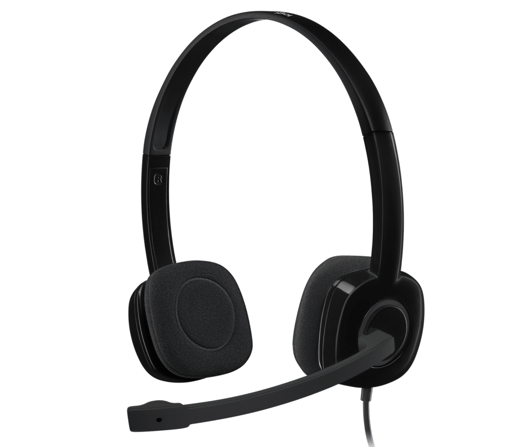 אוזניות+מיק 3.5ממ LOGITEC H151