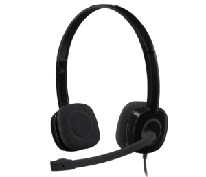 אוזניות+מיק 3.5ממ LOGITEC H151
