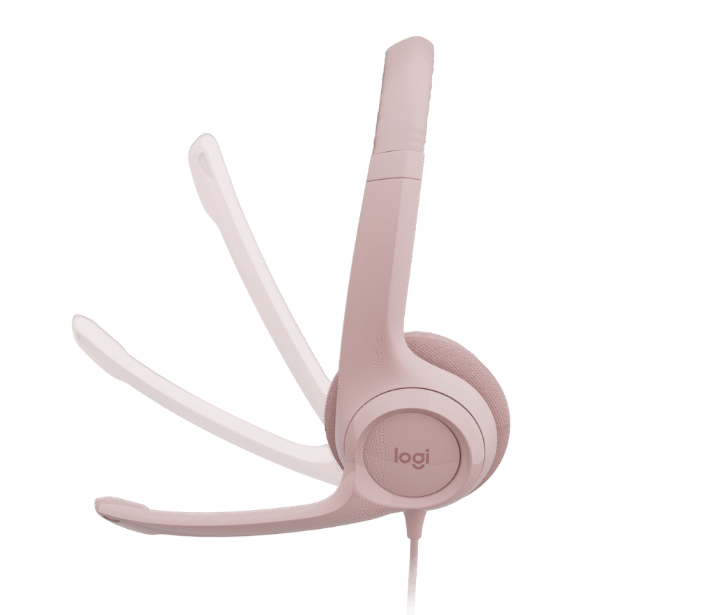 headset Logitech H390 – ורוד