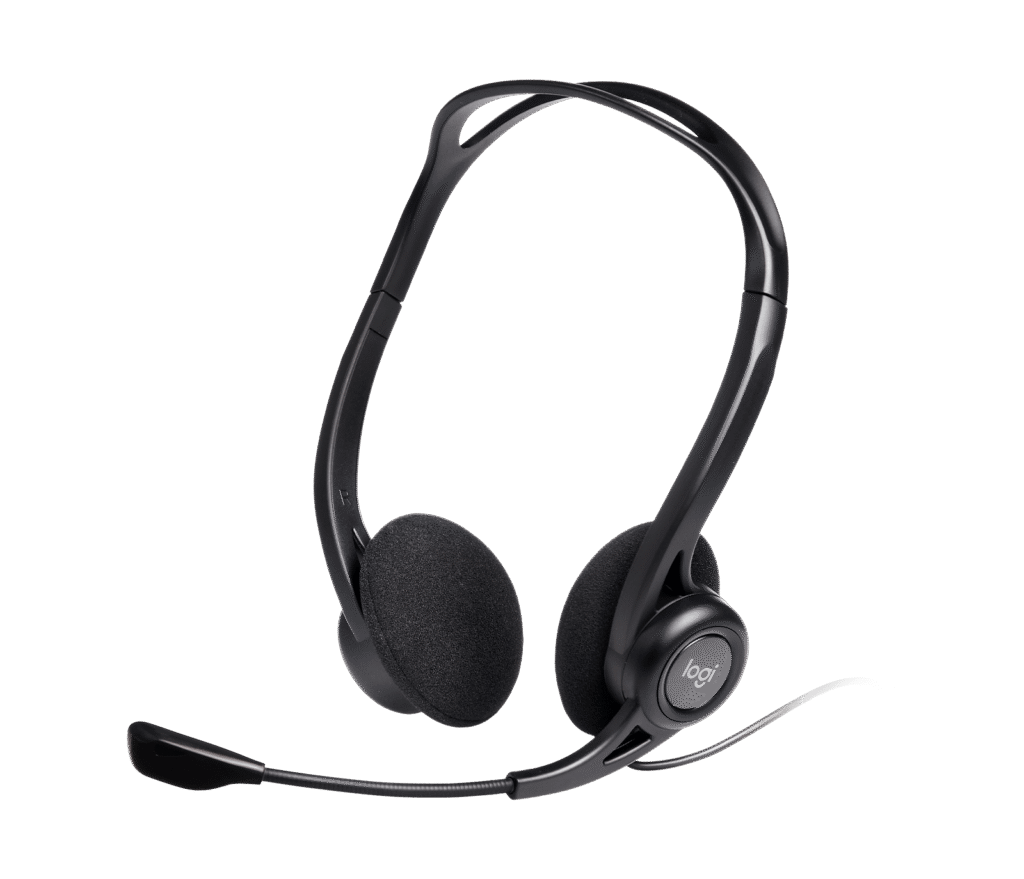 אוזניית USB Logitech 960 – שחור