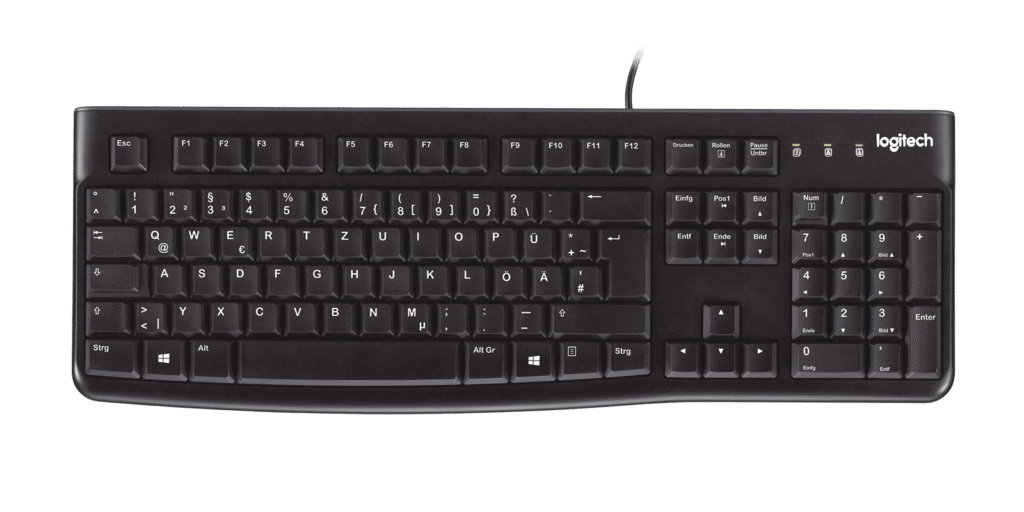מקלדת חוטית עברית LOGITECH K120