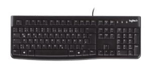 מקלדת חוטית עברית LOGITECH K120