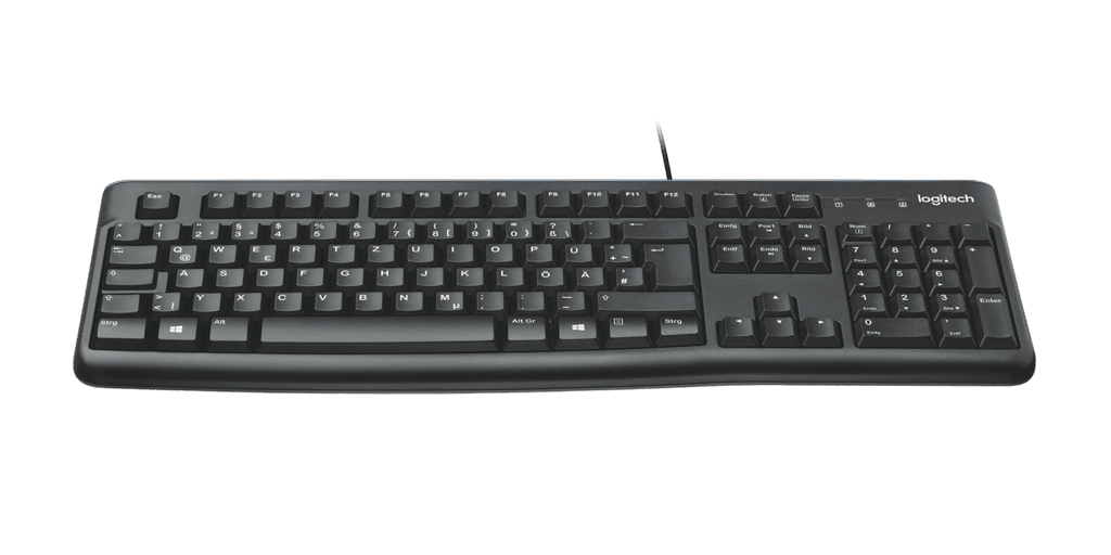 מקלדת חוטית עברית LOGITECH K120