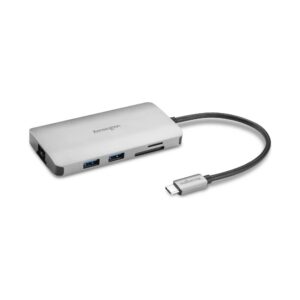 תחנת עגינה Kensington UH1400P USB-C 8-in-1 Driverless Mobile Dock