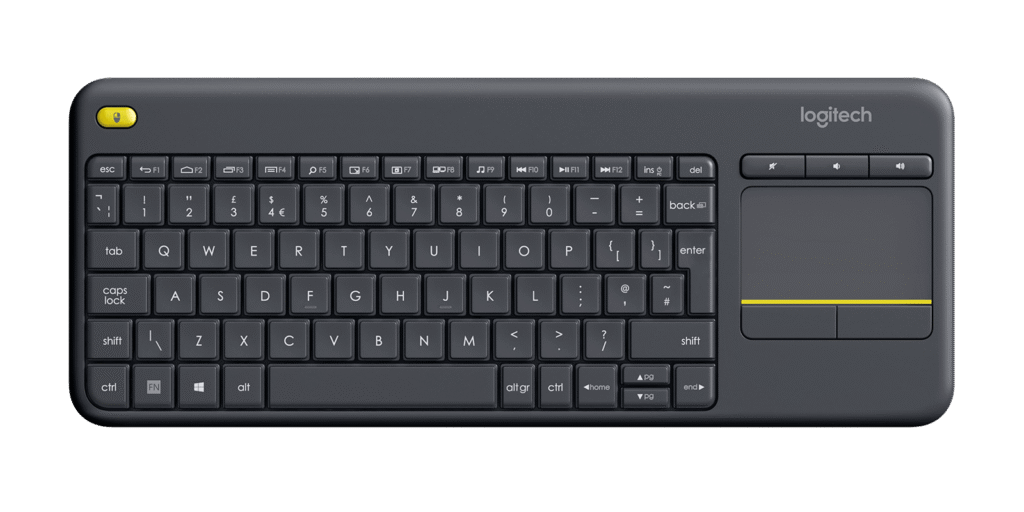 מקלדת W/L +מגע  LOGITECH K400 Plus