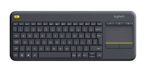 מקלדת W/L +מגע  LOGITECH K400 Plus