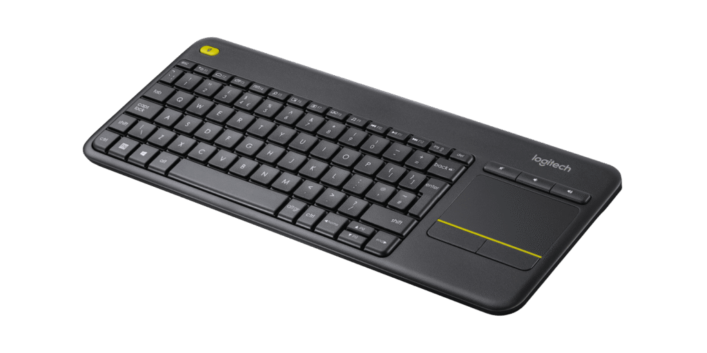 מקלדת W/L +מגע  LOGITECH K400 Plus