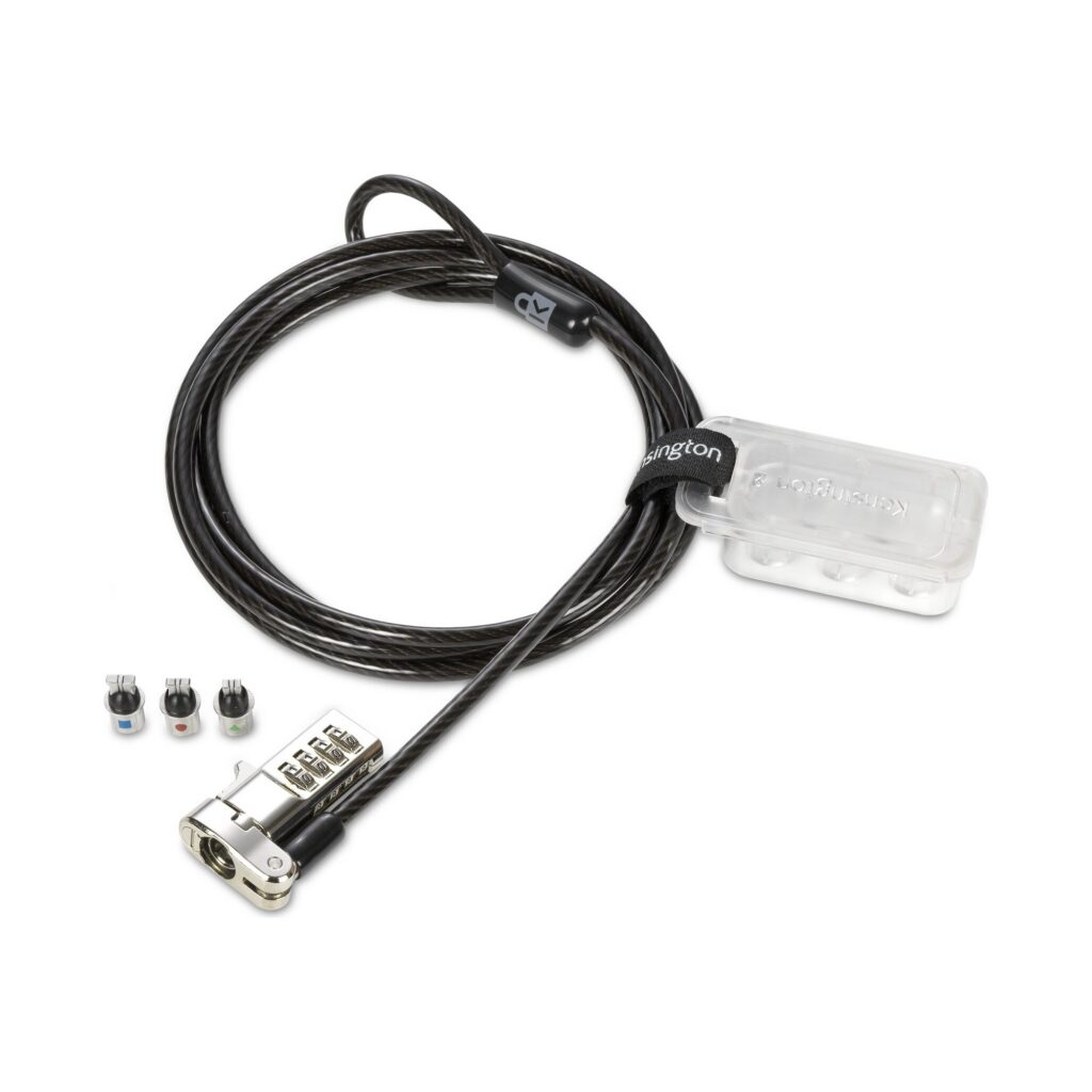מנעול Kensington Universal 3-in-1 Combination Laptop Lock