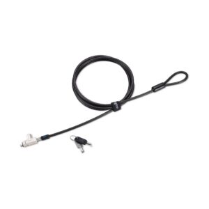 מנעול Kensington Slim N17 2.0 Keyed Laptop Lock for Wedge-Shaped Slots