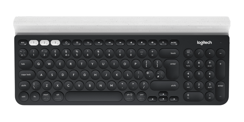 מקלדת Logitech K780 – לבן – אנגלית