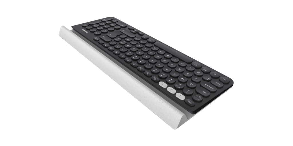 מקלדת Logitech K780 – לבן – אנגלית