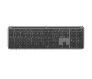 מקלדת LOGITECH K950 SLIM KEYBOARD GRAPHITE 2.4GHZ/BT