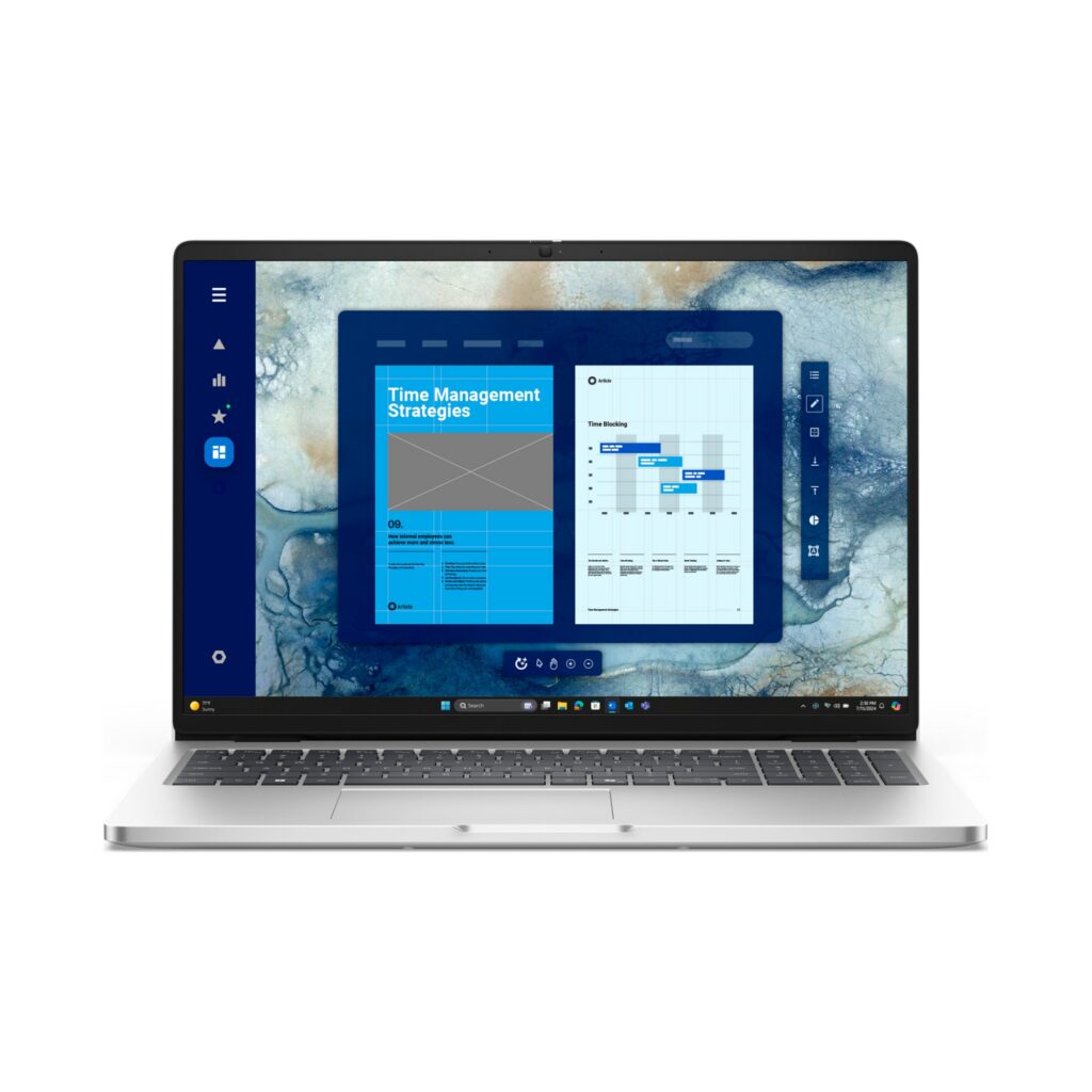 מחשב נייד Dell Pro 16 PC16250 LT-RD33-16928 16 אינץ' Intel Core Ultra 7 255U / 16GB RAM / 512GB SSD / Windows 11 Pro