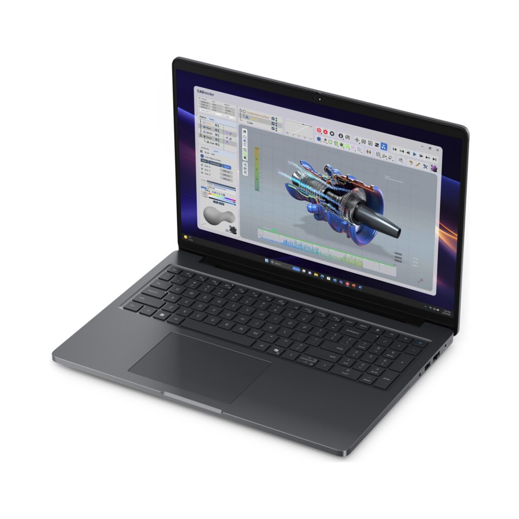 מחשב נייד Dell Pro Precision 5 16 PW516261 16" Intel Core Ultra 9 386H / 64GB RAM / 1TB SSD / NVIDIA RTX Pro 2000 / Windows 11 Pro