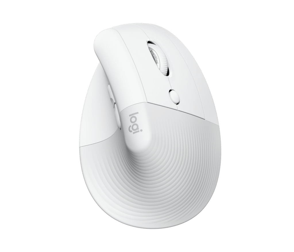 עכבר Logitech Lift for Mac – לבן שבור