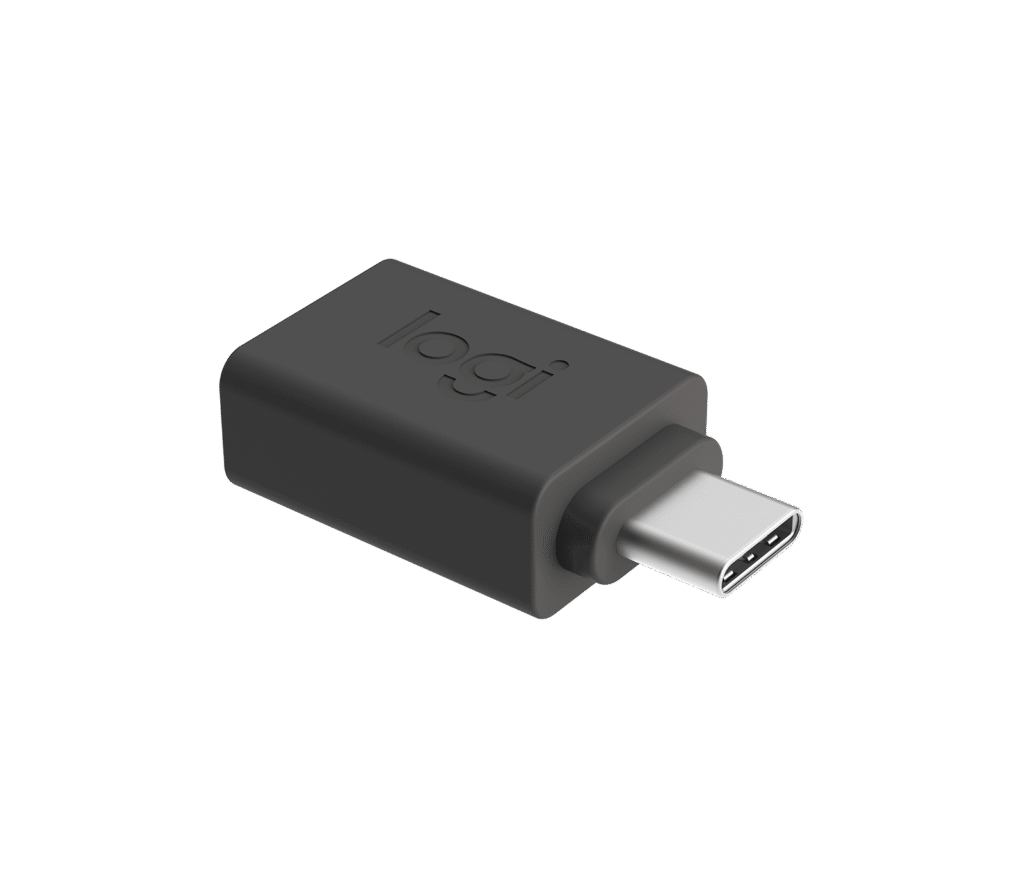מתאם Logitech USB-C to A Adaptor – גרפיט