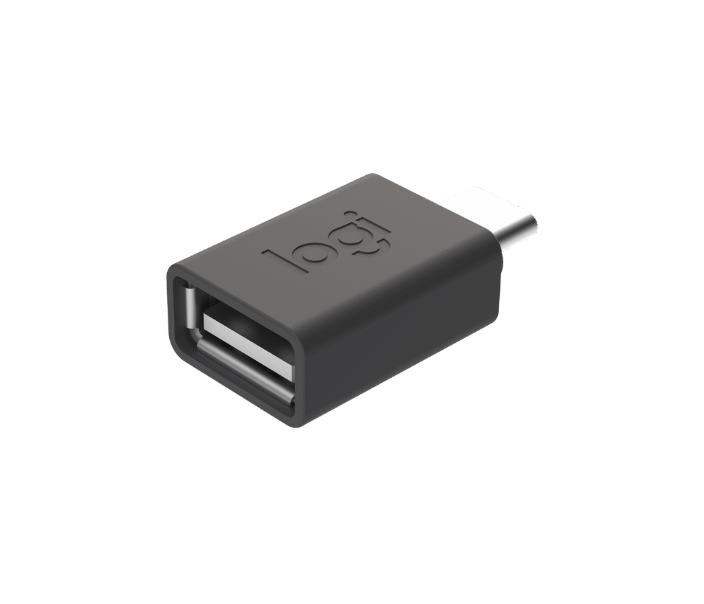 מתאם Logitech USB-C to A Adaptor – גרפיט