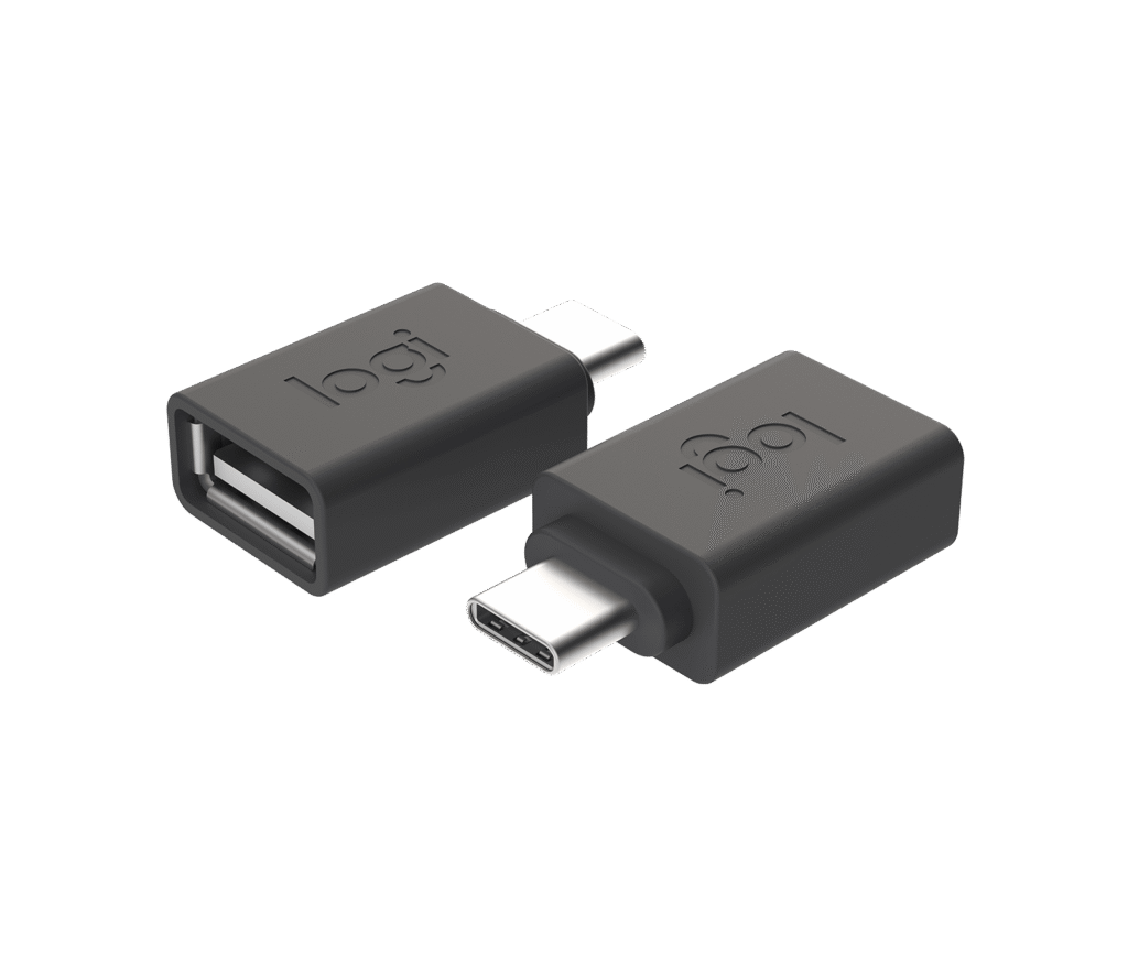 מתאם Logitech USB-C to A Adaptor – גרפיט