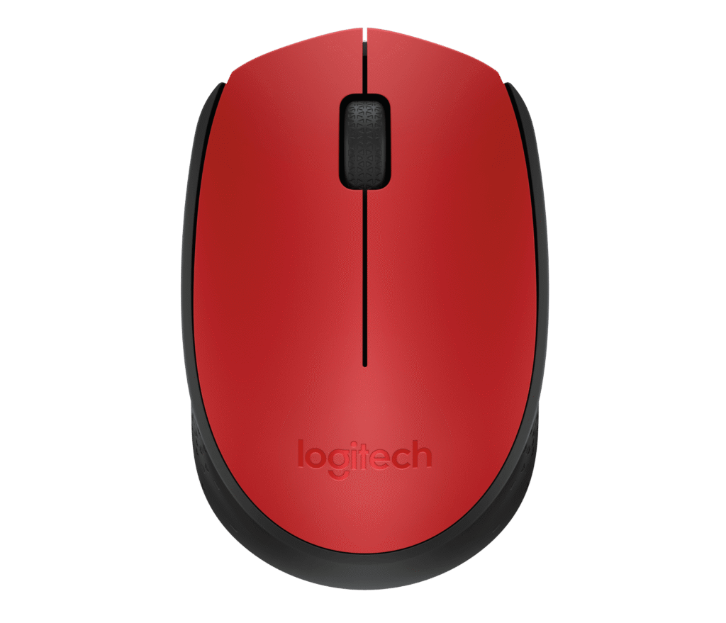 עכבר Logitech M171 – אדום/שחור