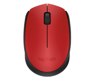 עכבר Logitech M171 – אדום/שחור