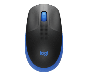 עכבר W/L שחור/כחול  LOGITECH M190 FULL SIZE