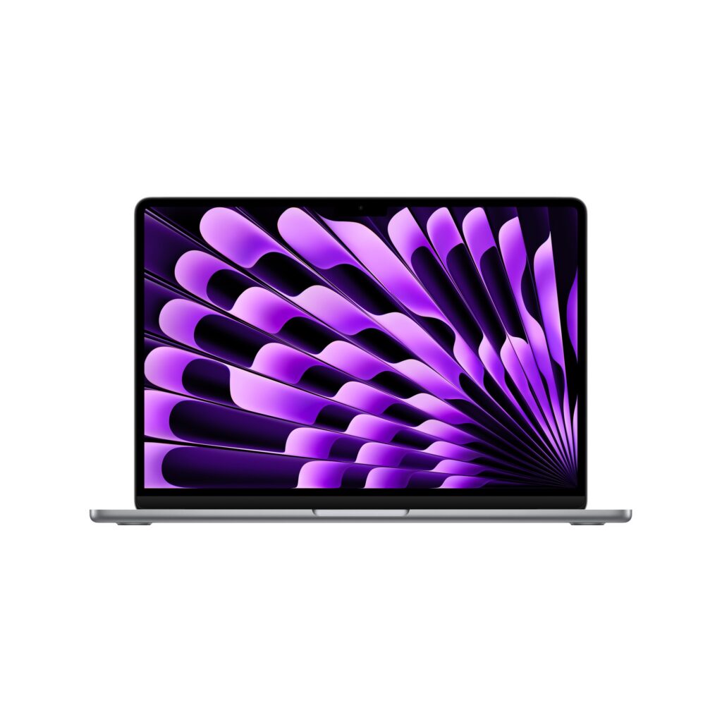 מחשב נייד Apple MacBook Air 13.6" M3 (2024) MC8M4HB/A 8C CPU / 10C GPU / 24GB / 512GB SSD – Space Gray