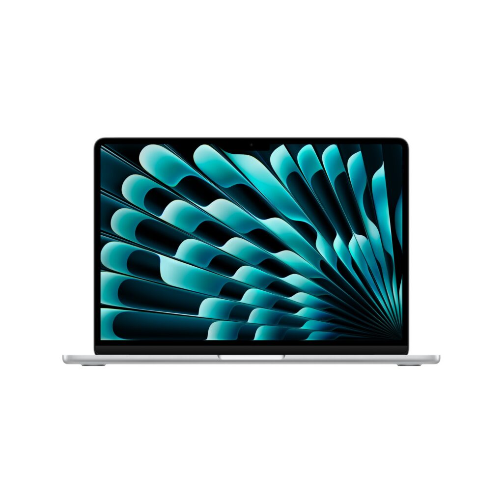 מחשב נייד Apple MacBook Air 13.6" M3 (2024) MC8N4HB/A 8C CPU / 10C GPU / 24GB / 512GB SSD – Silver